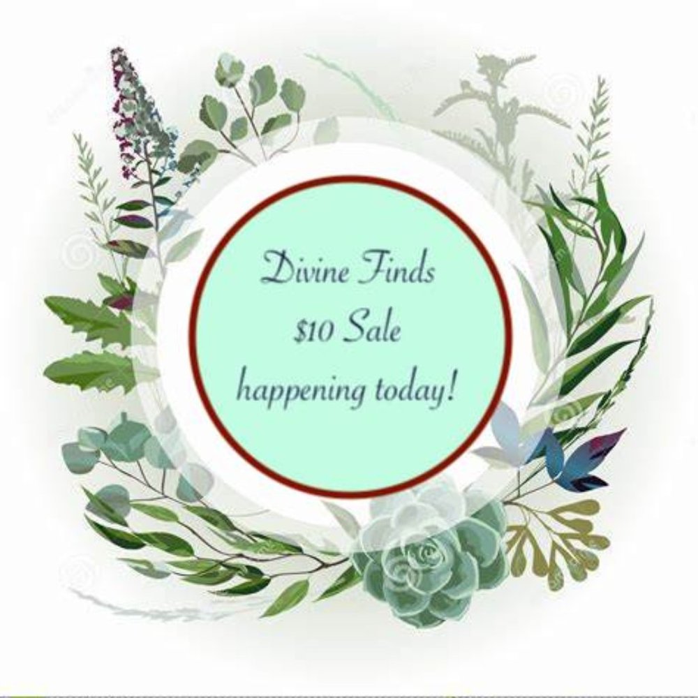 TODAY IS $10 SALE DAY AT DIVINE FIND!